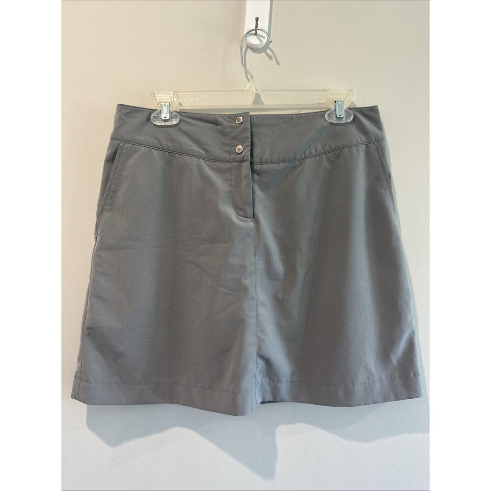 Annika Cutter & Buck Women’s Size 6 Gray Golf Skort Athletic Performance Skirt